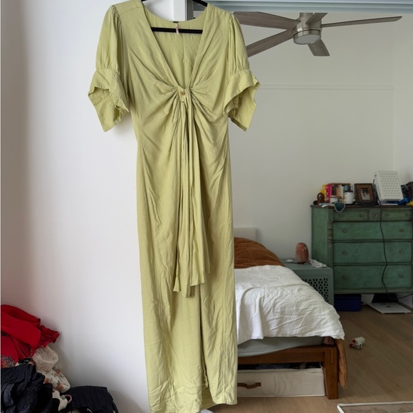 Free PeopleLight Green Maxi Dress - Picture 3 of 4